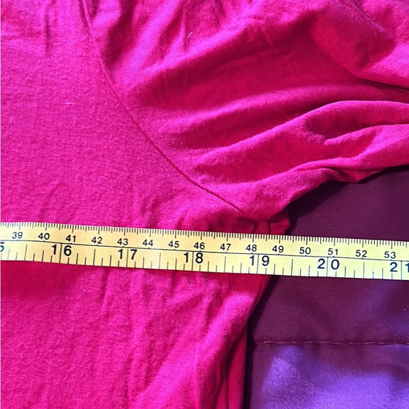 Lot of 2 ladies plain long sleeve Tops -size large - Picture 5 of 9